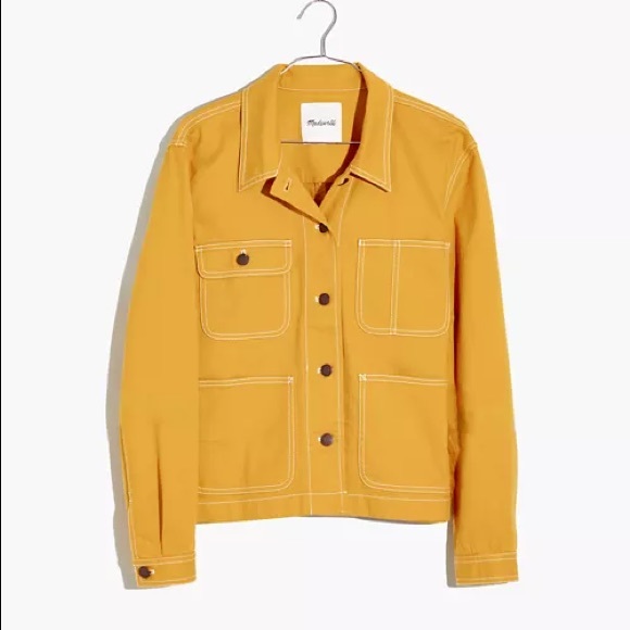Madewell Yellow Chore Jacket - Picture 2 of 6